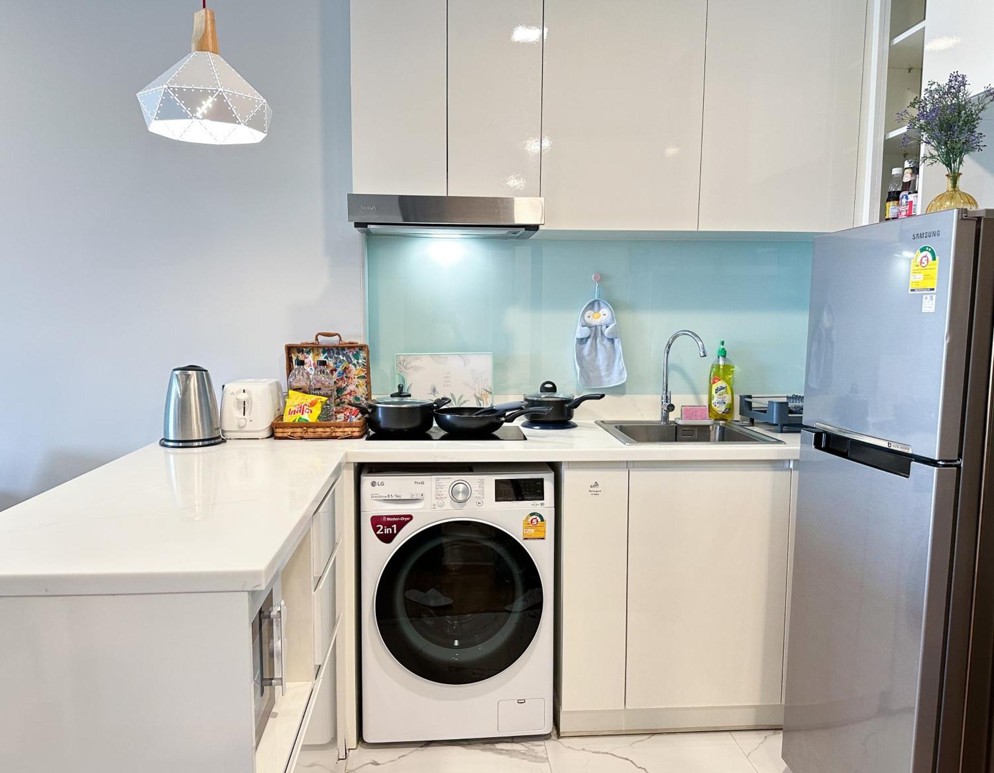 New & Cozy 2 Bedroom @ The Astra Sky River Chiang Mai Exterior photo