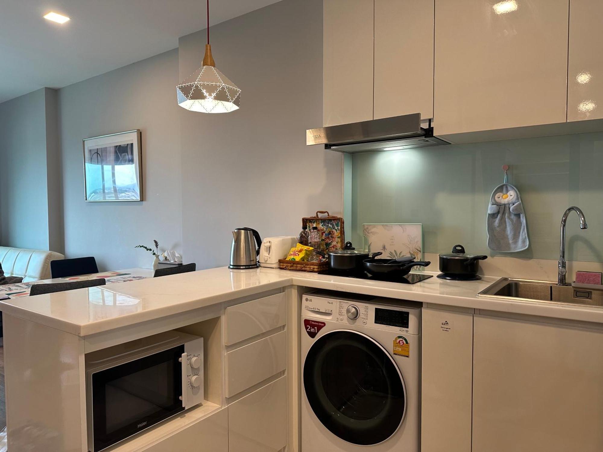 New & Cozy 2 Bedroom @ The Astra Sky River Chiang Mai Exterior photo